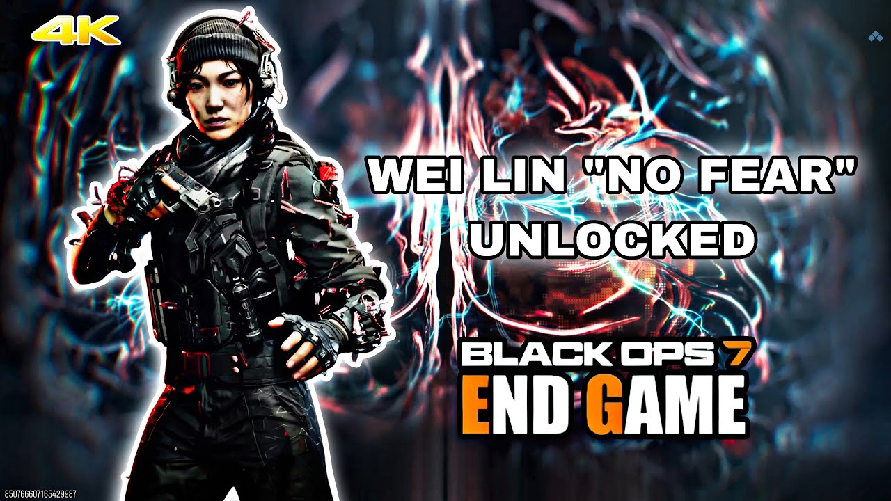 🔴BO7 ENDGAME🔴 DR. FALKNER DONE: WEI LIN NO FEAR OPERATOR UNLOCKED