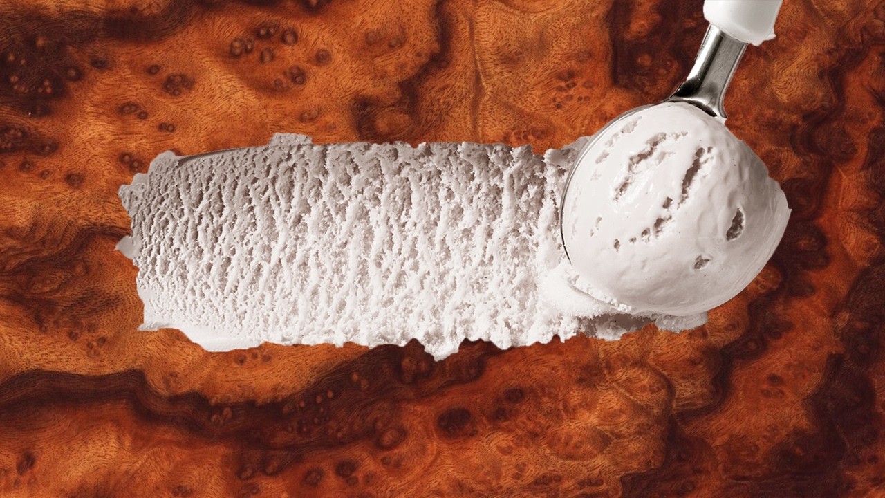 I turned camphor wood into ice cream