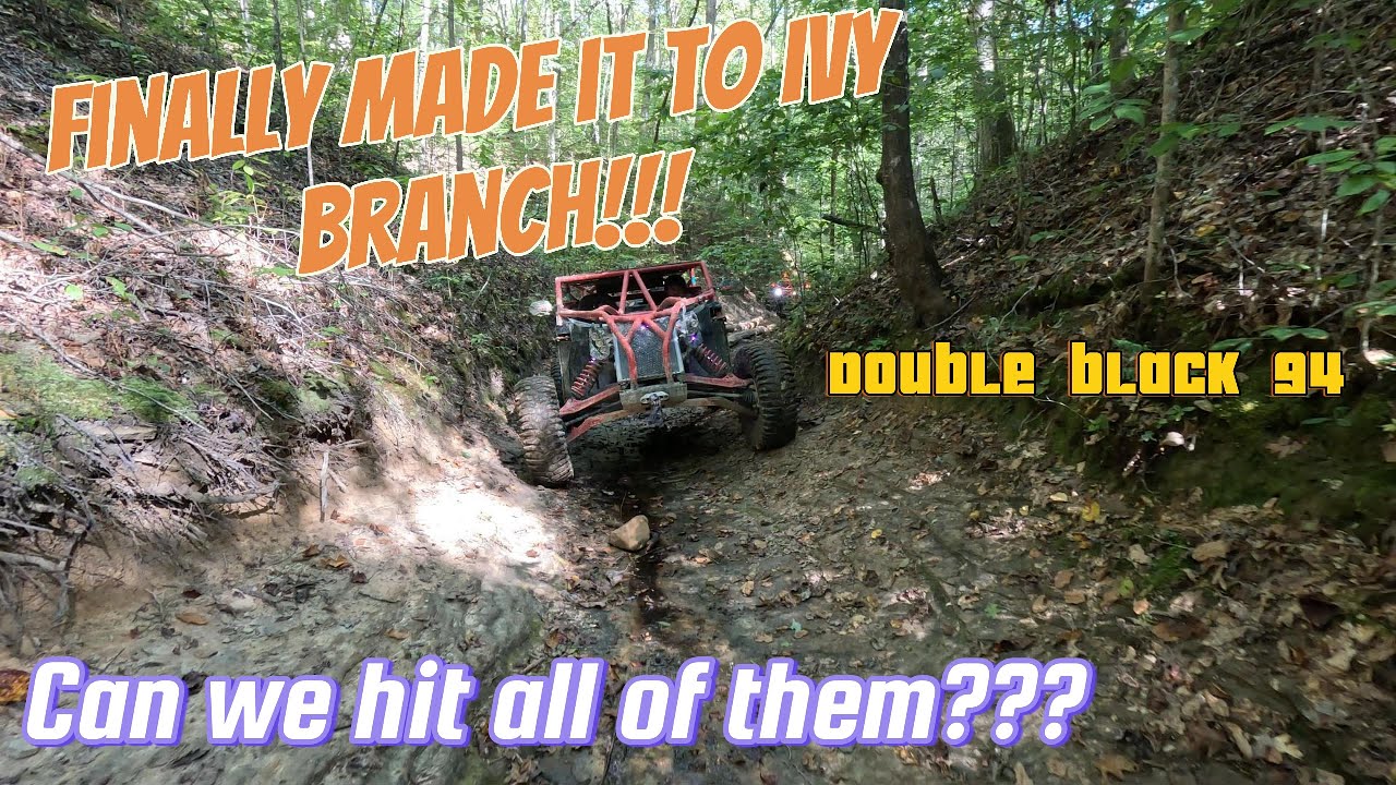 Hatfield McCoy Ivy Branch Trail 94 - Tough Ride & Broken Parts!!!