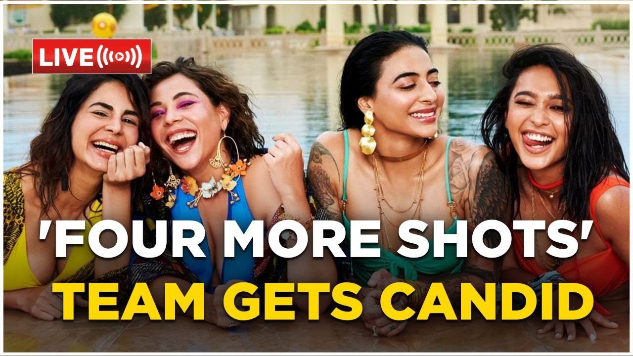 Times Now Exclusive Live | Four More Shots | Star cast spill the beans on their reel life bonding