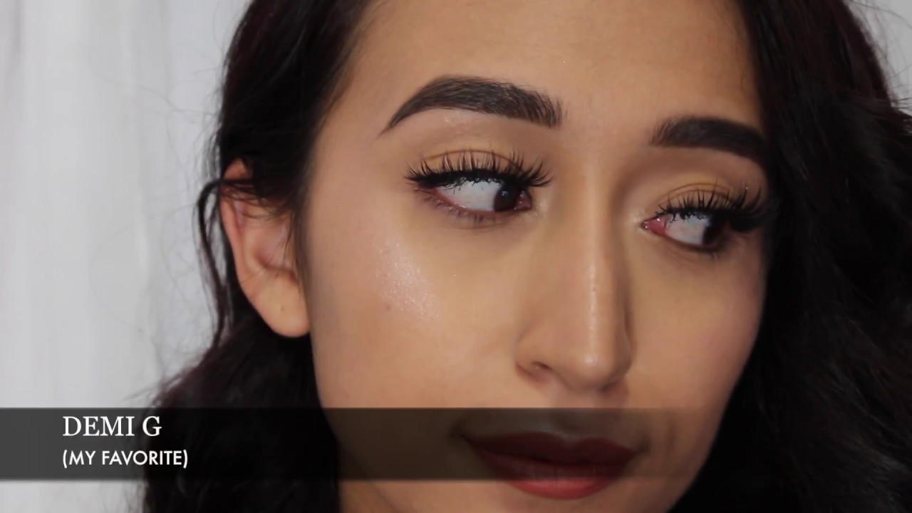 koko lashes try on| no liner