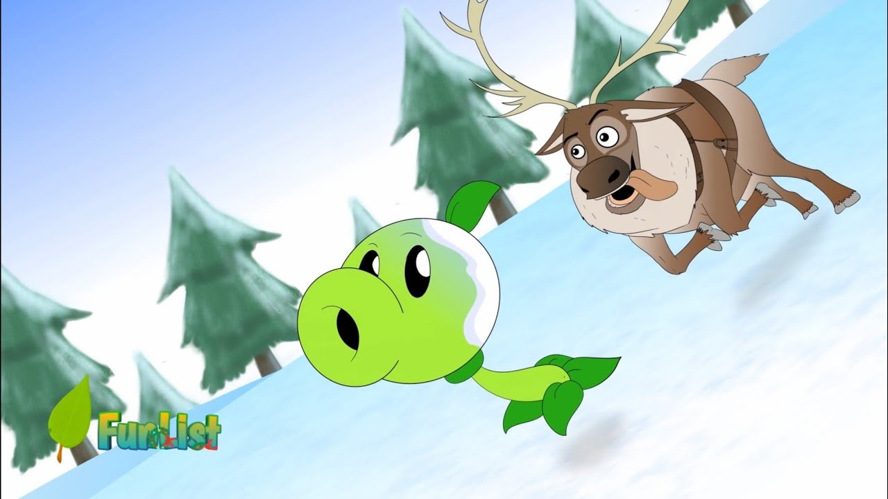 Snow Pea Plant Ages | Pvz animation