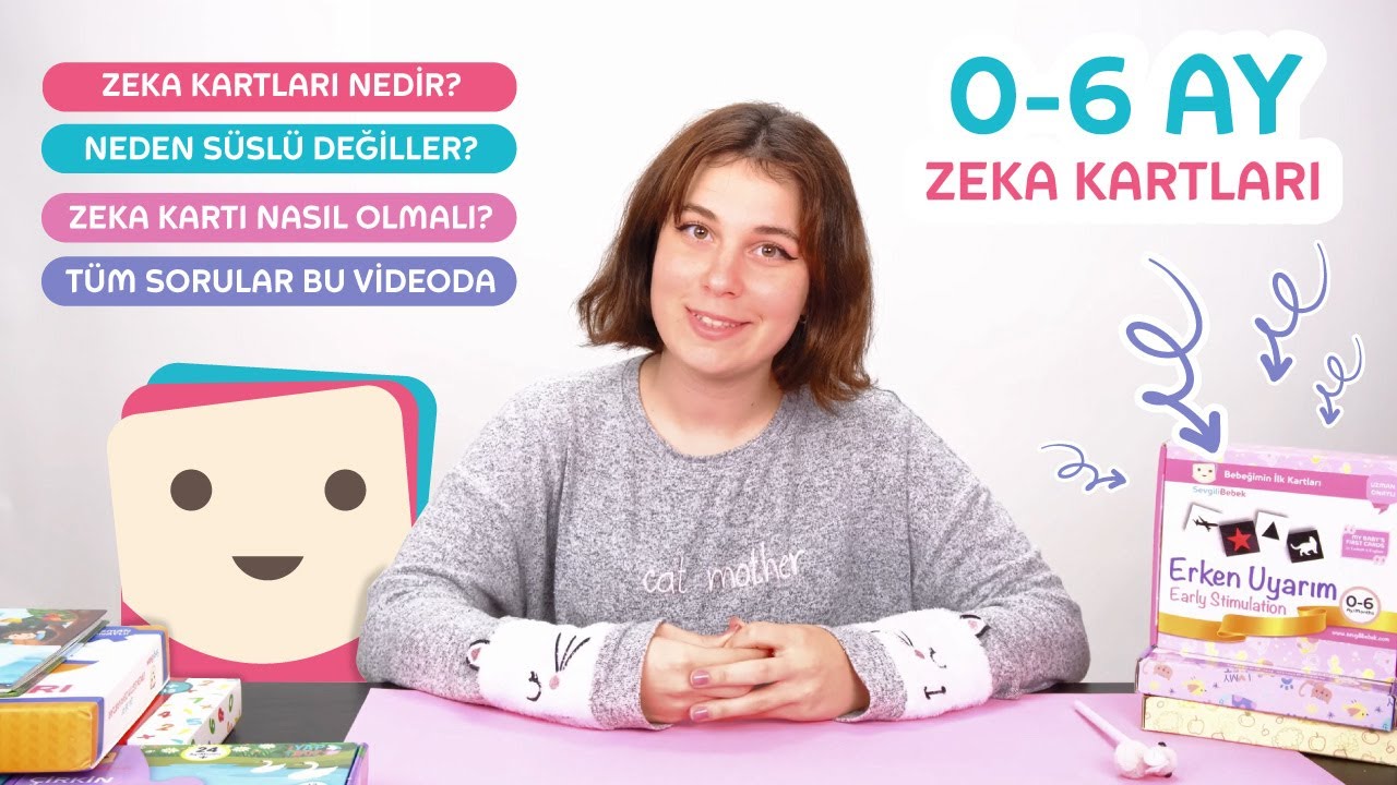 Sevgili Bebek Zeka Kartları Nedir? | 0-6 Ay Erken Uyarım