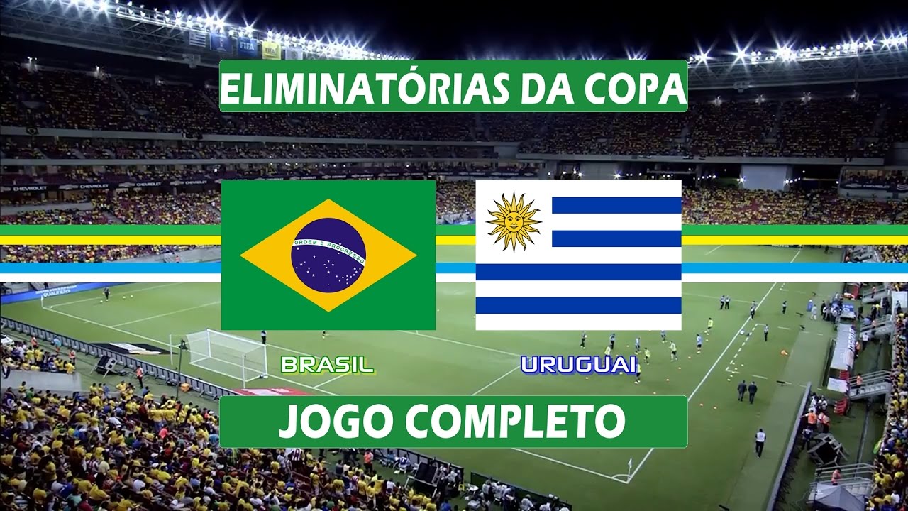Brasil x Uruguai - Jogo Completo - Eliminatórias da Copa 2018 (25/03/2016) copa do mundo de 2026