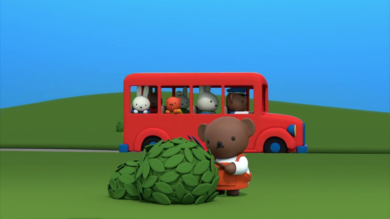 Bus to school! | Miffy | Cartoons for kids