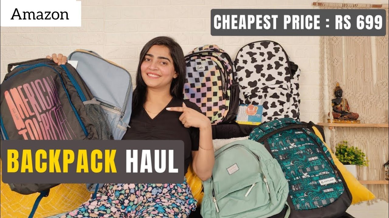 *Cheapest* Amazon Backpack haul | Amazon Great Indian Festival Sale | Bags haul Under Rs 699 Only ❣️