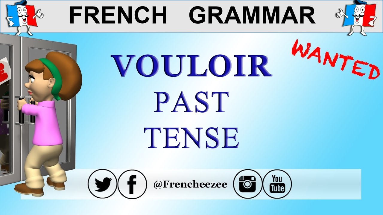 French Verbs - VOULOIR PASSÉ COMPOSÉ + Passé Composé vs Imperfect | Frencheezee