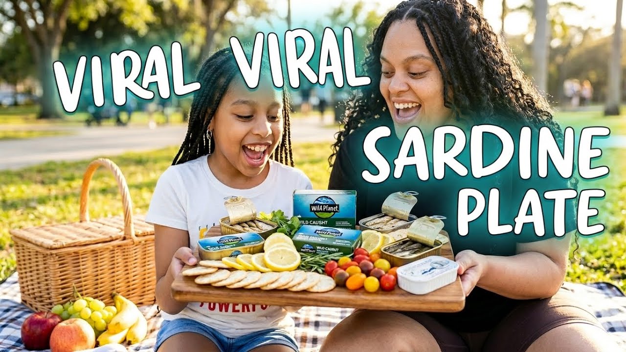 Mom & Daughter Kitchen Time: Making Sardine Plates Together