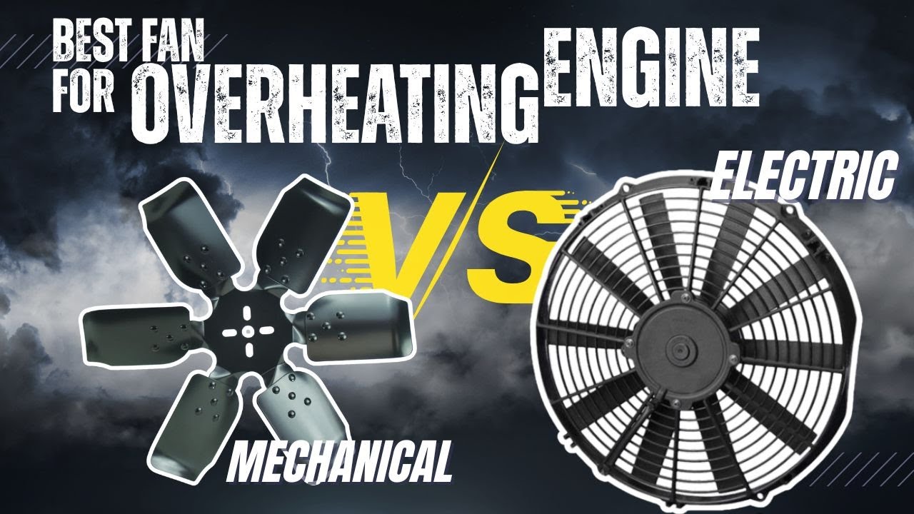 Belt Driven Fan vs Electric Radiator Fan | Derale 17318 vs SPAL VA13 | Best Engine Cooling Fan?
