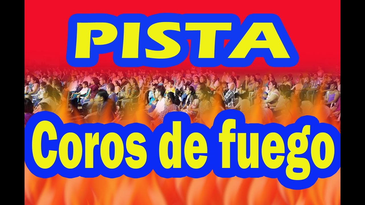 Pista coro de fuego _ Estudio Beraca recording  studio pista alegre cristiana