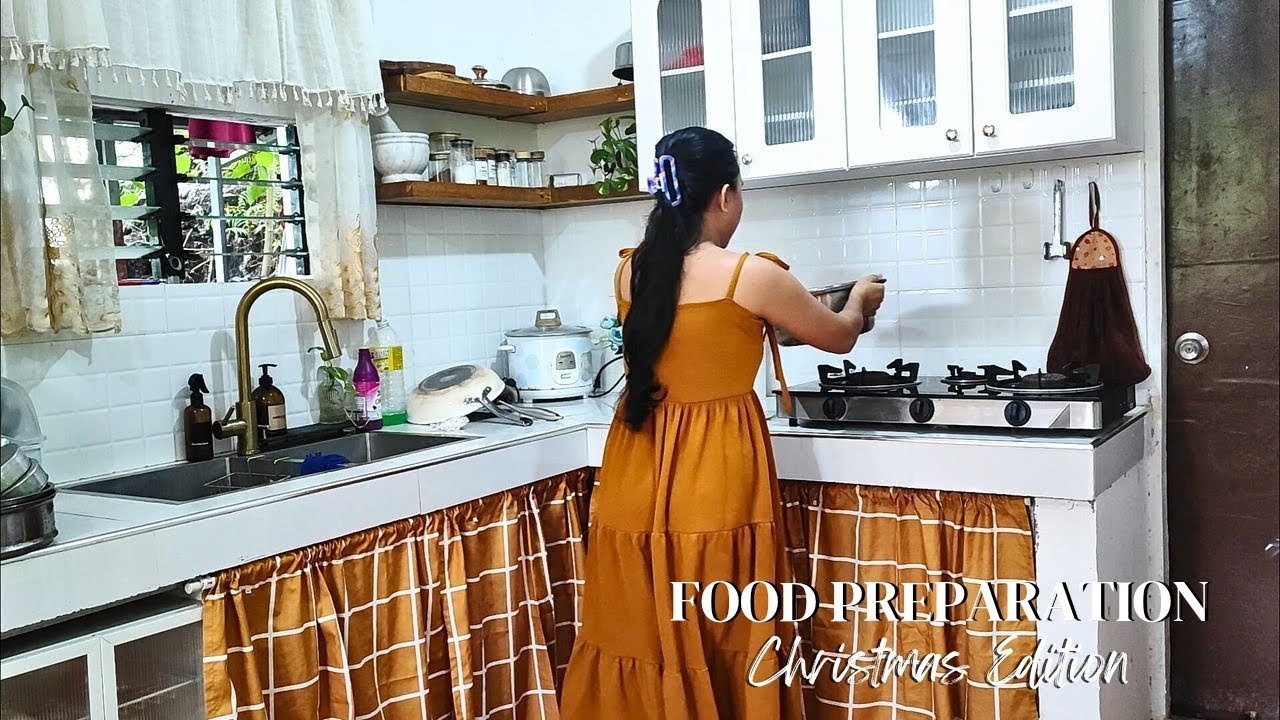 Our Kitchen on Christmas Eve | Our kind of Christmas Celebration - Filipino Christmas 🇵🇭🎄