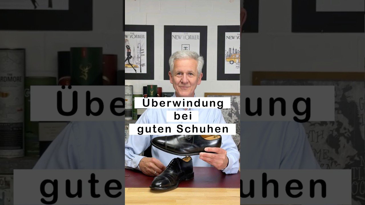 Warum mich der Kauf von meinen ersten guten Schuhen viel &Uuml;berwindung gekostet hat.