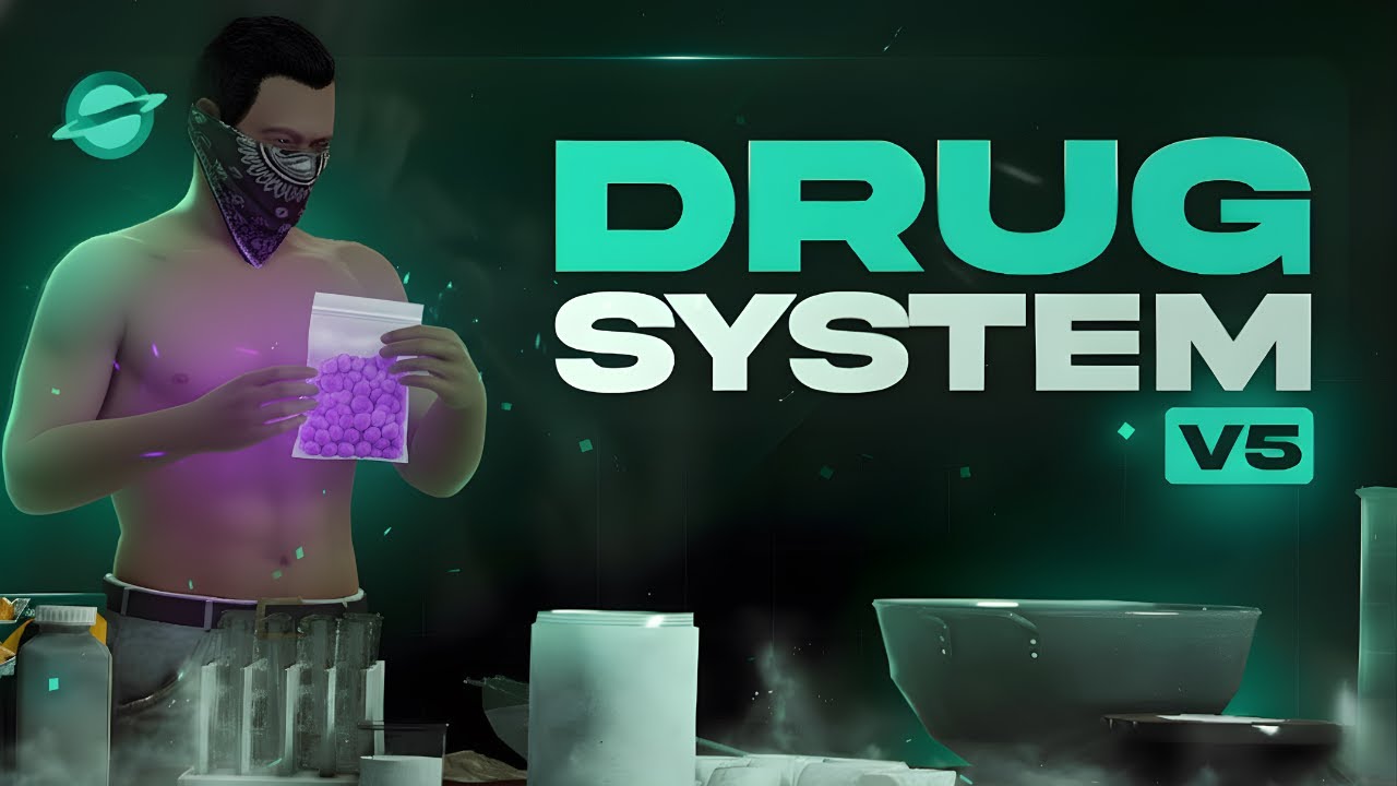 Drugs & Labs System V5 - FiveM Drugs Script - ALL IN ONE Realistic Edition
