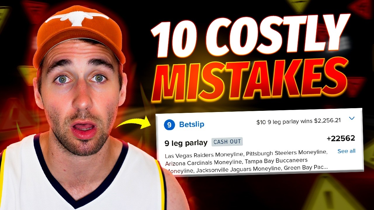 AVOID These 10 NFL Betting Mistakes to Make More Money