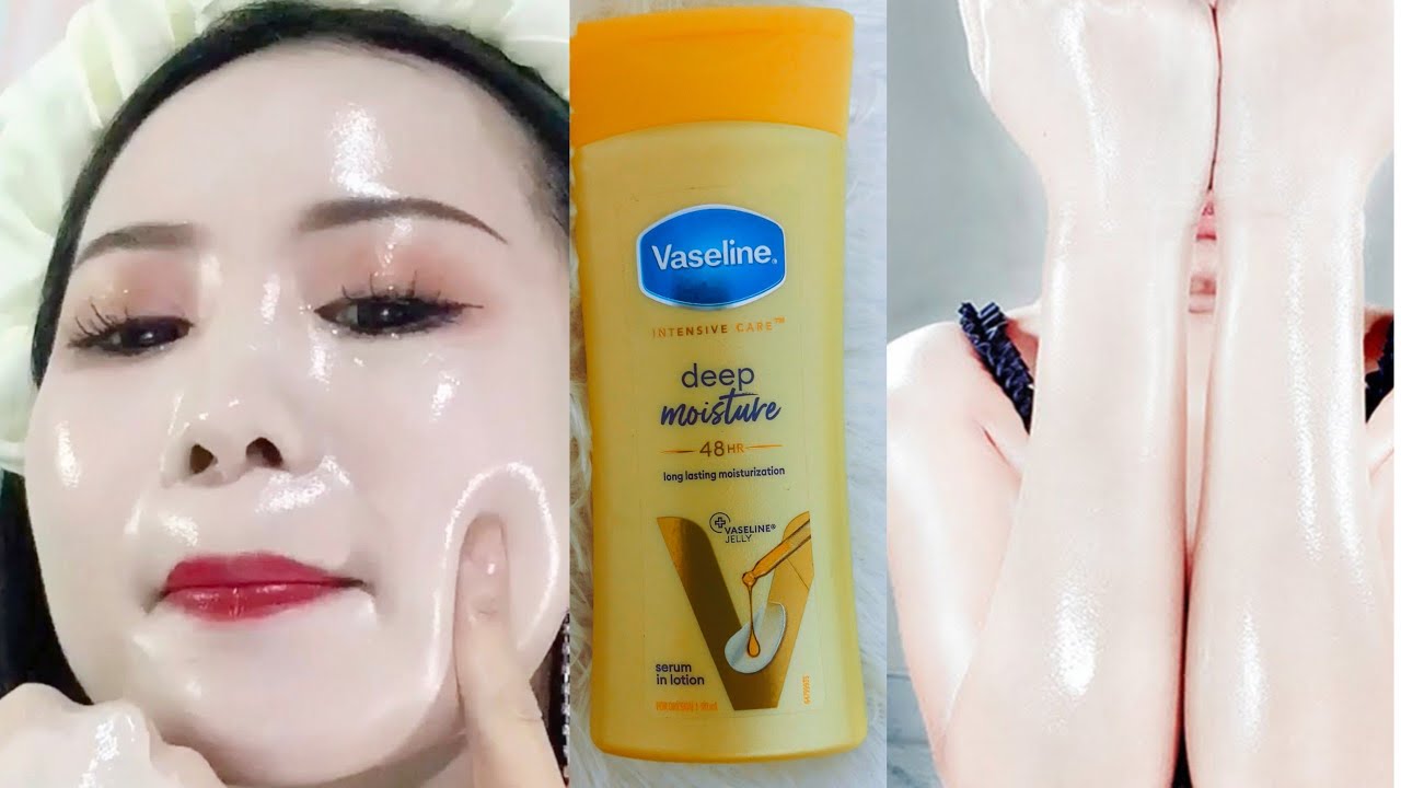 Vaseline Deep Moisture body lotion lasting moisturization review | Vaseline body lotion uses