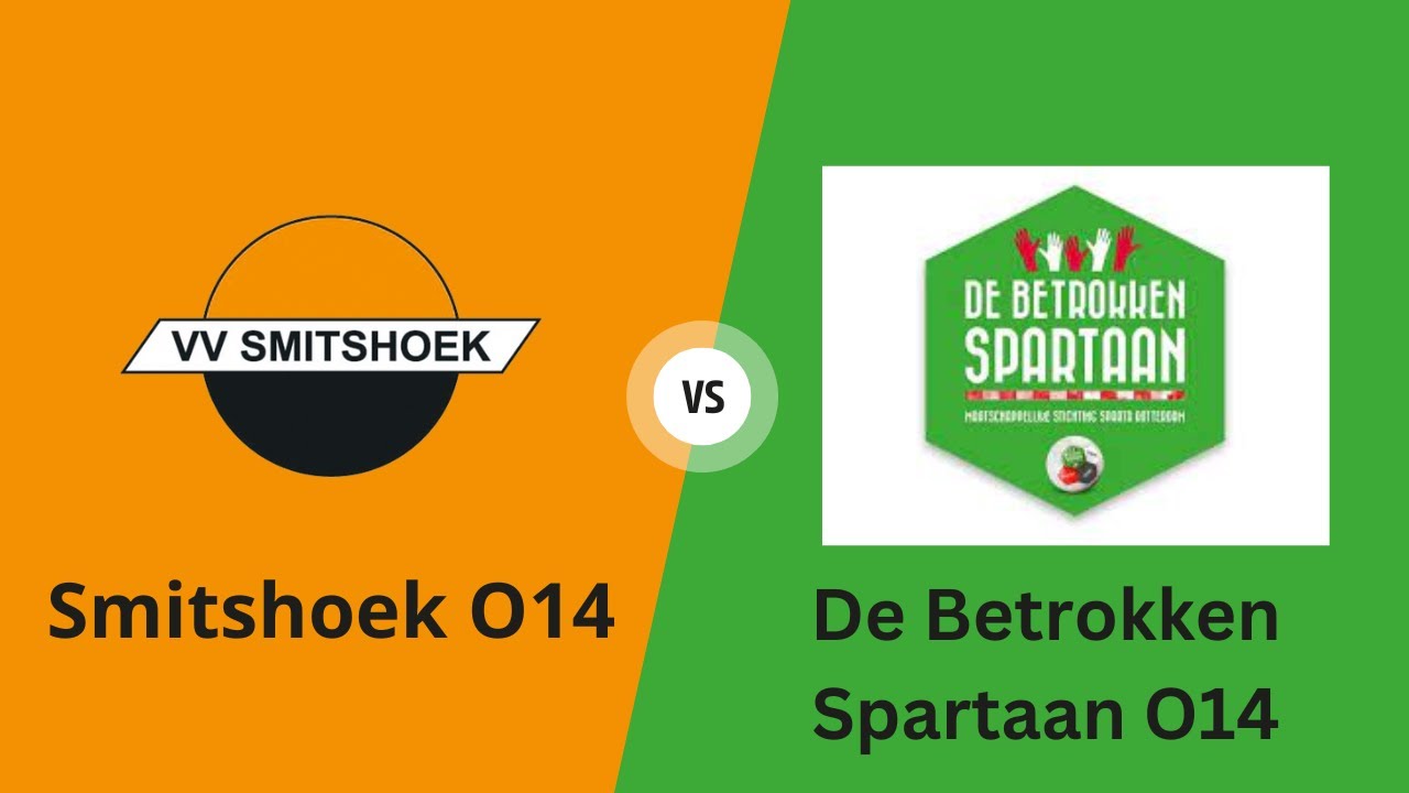 VV Smitshoek O14  - Betrokken Spartaan O14 Samenvatting