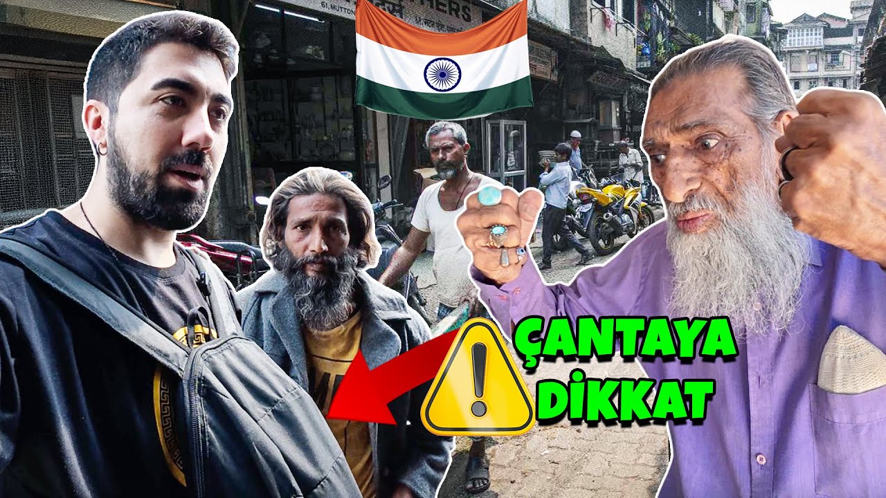 Hindistan'ın EN TEHLİKELİ Mahallesinde Bakın Neler Yaşadım l Mumbai Chor Bazaar 🇮🇳 ~4