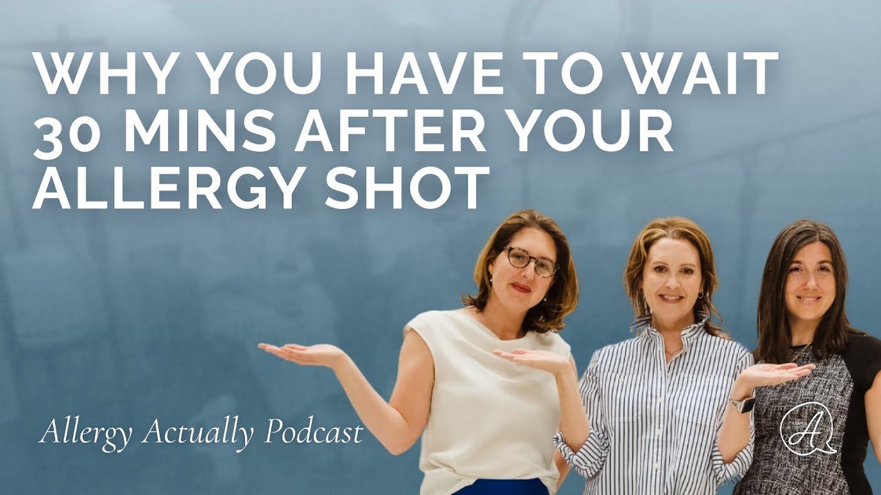 Why You Have to Wait 30 Minutes After Your Allergy Shot + The Dangers of Home Allergy Shots