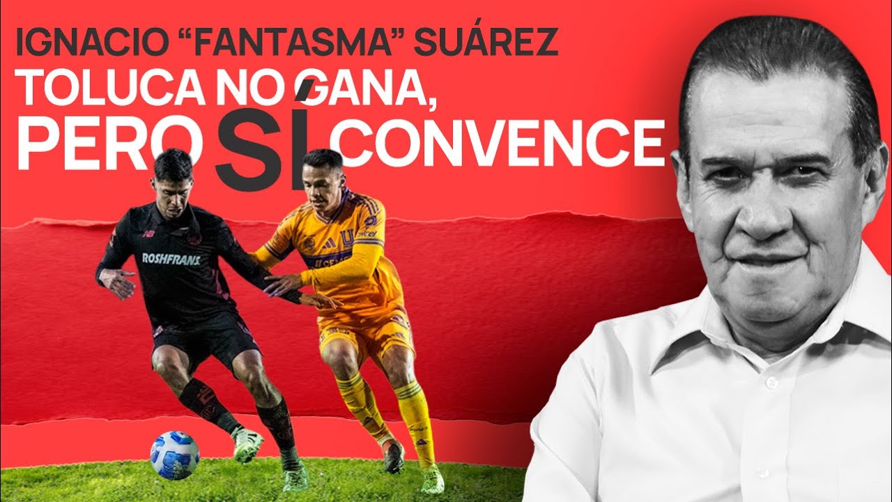 Toluca no gana, pero sí convence