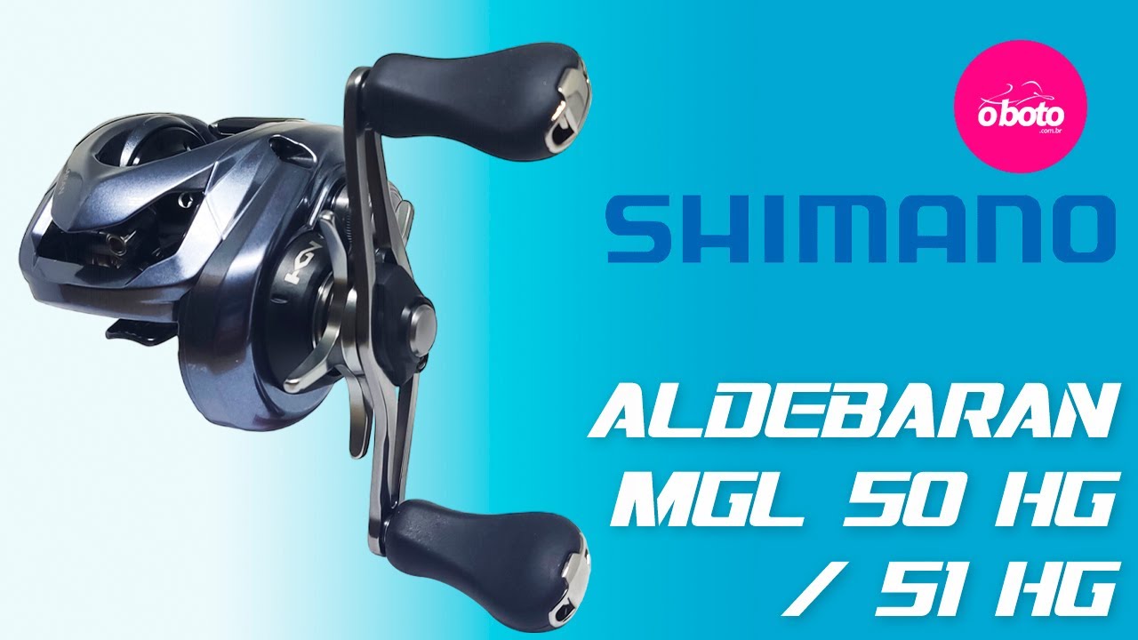 Carretilha De Pesca Shimano Aldebaran MGL 50 HG / 51 HG