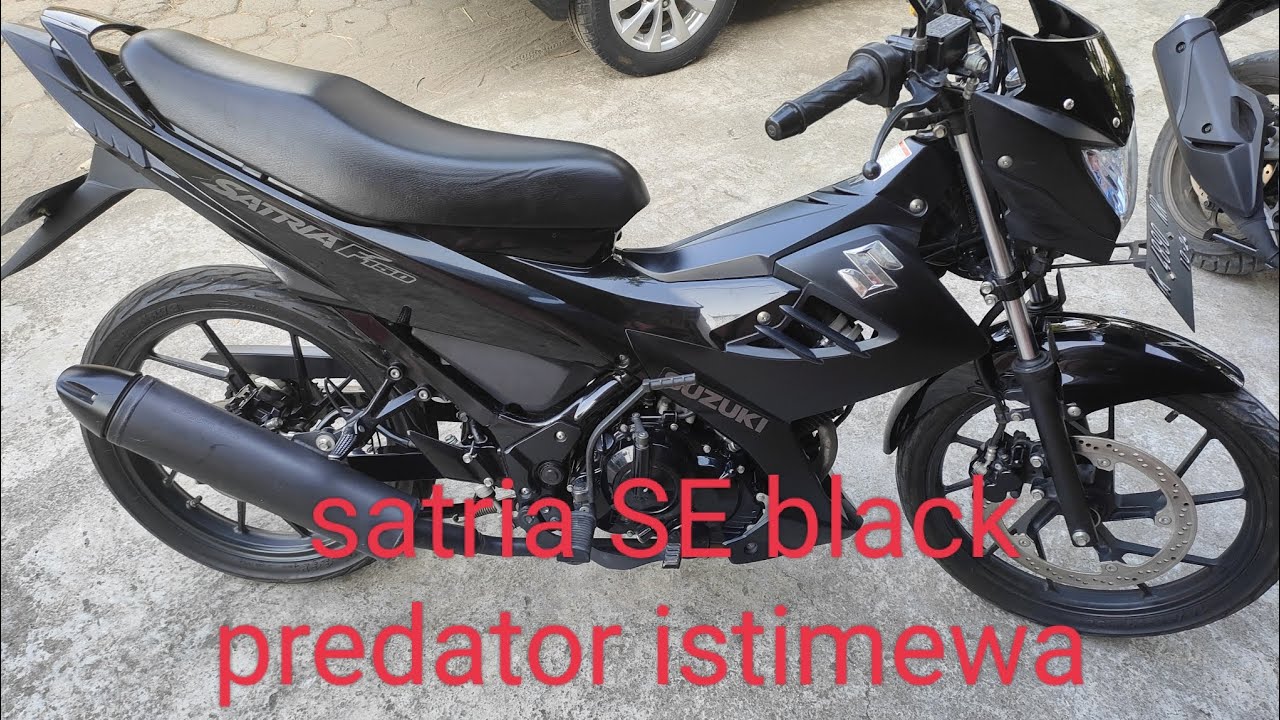 satria SE black predator istimewa orisinil seperti baru #satria #suzuki