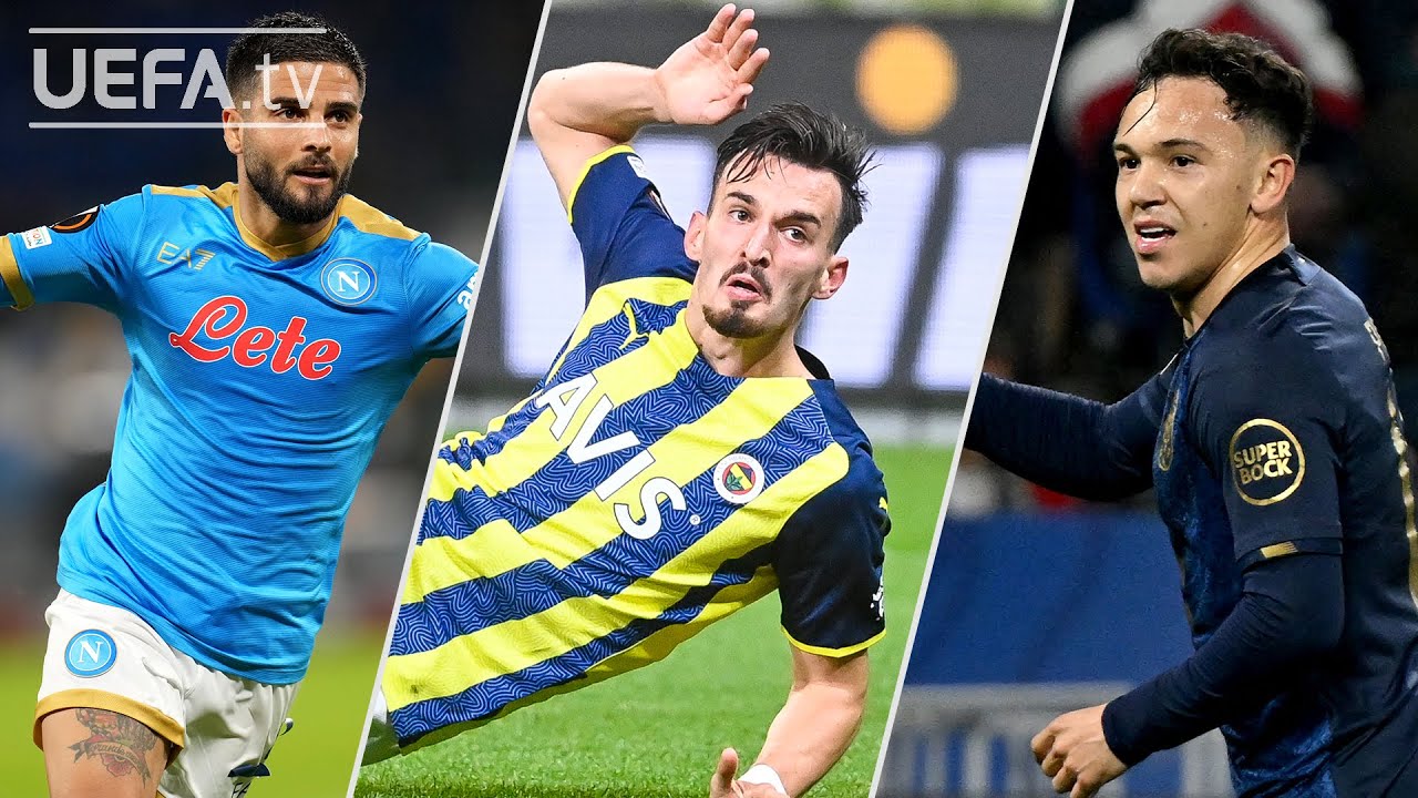 INSIGNE, BERISHA, PEPÊ | 2021/22 #UEL Goal of the Season!