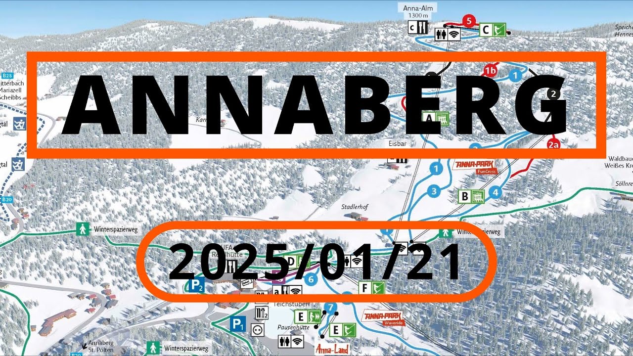 (AT) Annaberg | COMPILATION | ALL LIFTS | 2025/01/21