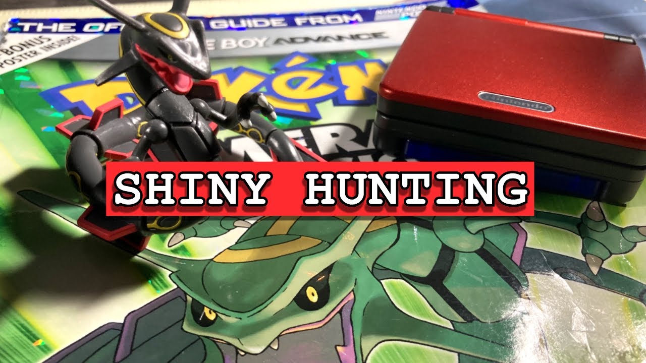 Shiny Hunting Rayquaza in Gen 3 Part. 2 (Resets 1200-1800)