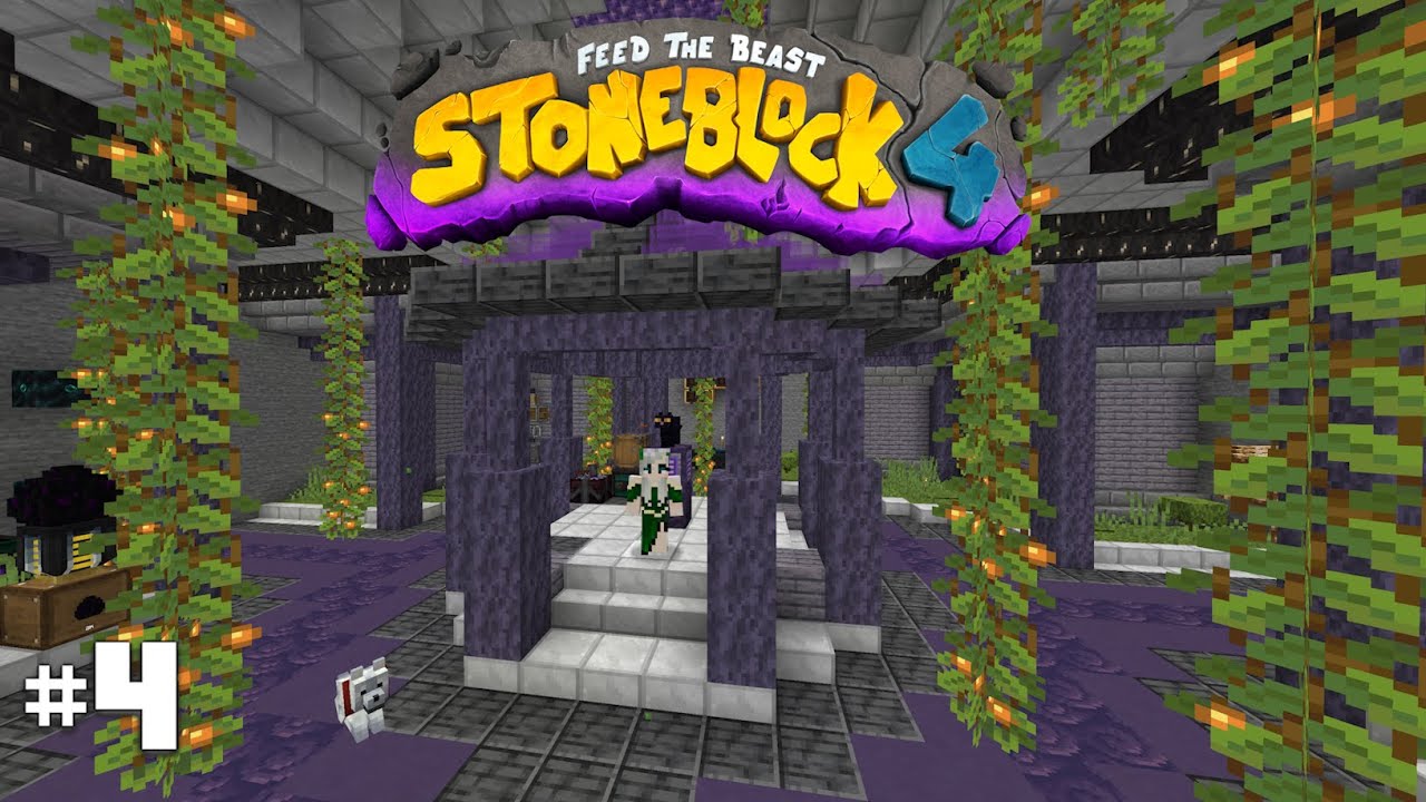 FTB StoneBlock 4 E04 - Vault Hunters