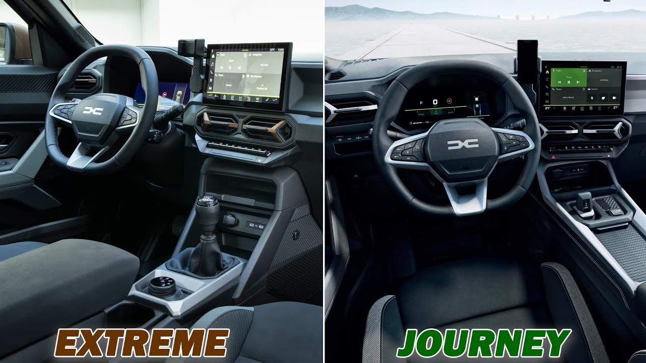 Интерьер Dacia Bigster 2025 года: ОБЗОР Journey и Extreme!