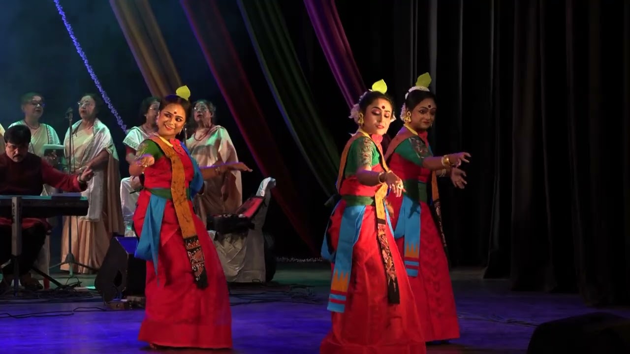 Baje Baje Ramyabina|Rabindra Nritya|Kalakhetram