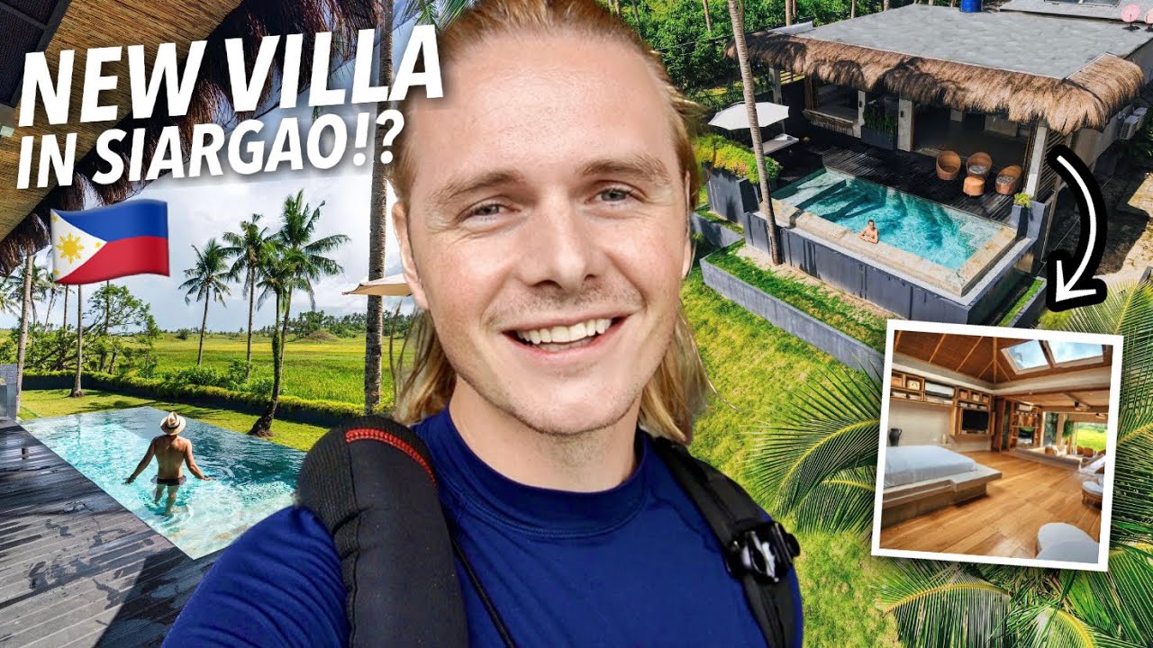 SHOCKED to find THIS In Siargao Island!! (World Class Luxury Villas in The Philippines?)