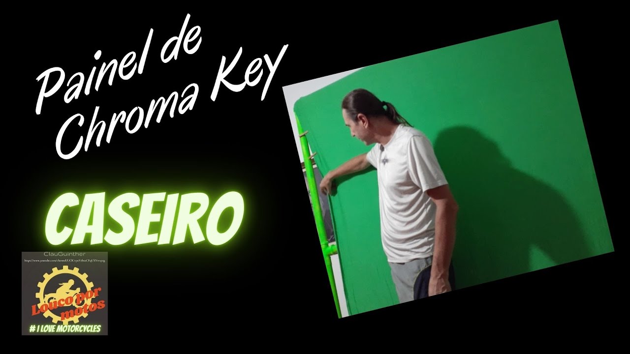 Painel de Chroma Key Caseiro - Meteor 350 cc -  Louco por Motor # I Love Motorcycles.