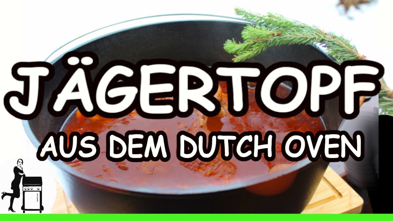Jägertopf aka Hubertustopf Rezept aus dem Dutch Oven