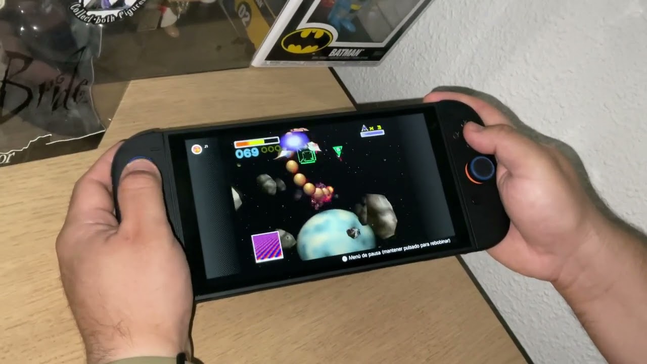 Así se ve Starfox 64 en Nintendo Switch 2 (modo portátil)