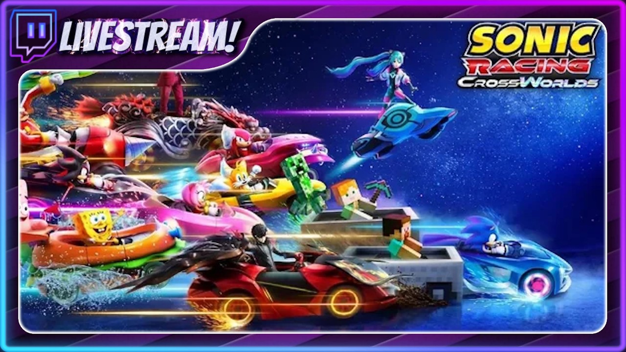 High Elo Ranked W/ Pikachu24Fan | Sonic Racing Crossworlds [Stream 1888]