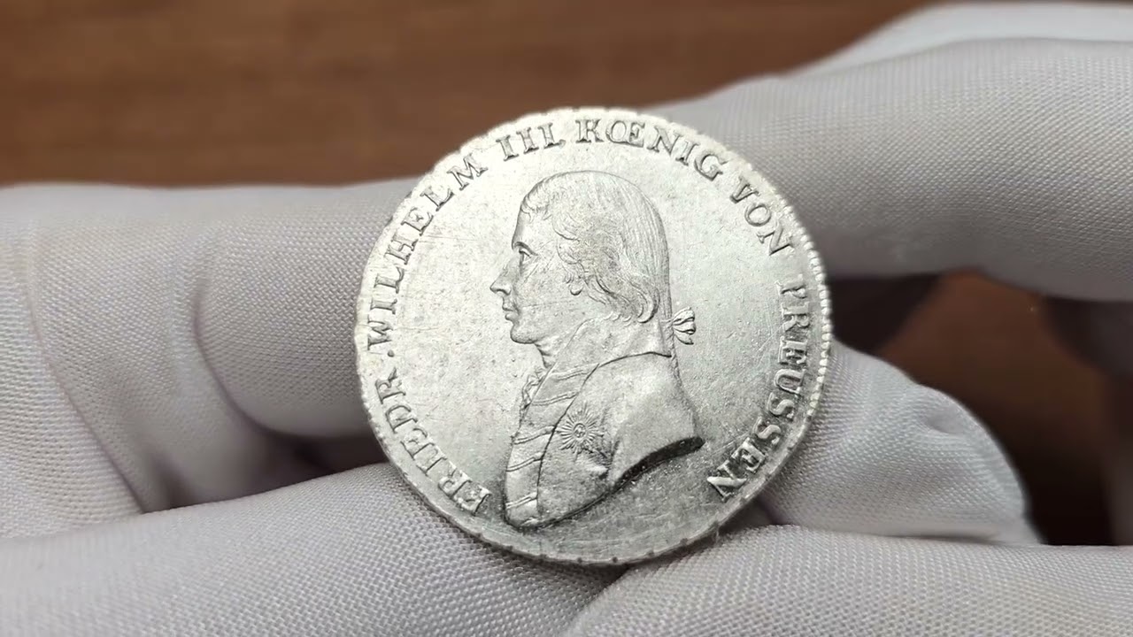 Niemcy, Prusy. Fryderyk Wilhelm III (1797–1840). Talar 1800 A, Berlin PIĘKNY | Świąteczna Aukcja 52