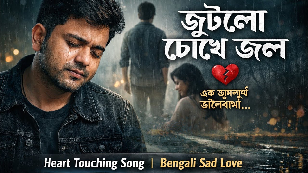 জুটলো চোখে জল | Emotional Bengali Sad Song | Heart Touching Love Song | Created by Tapas