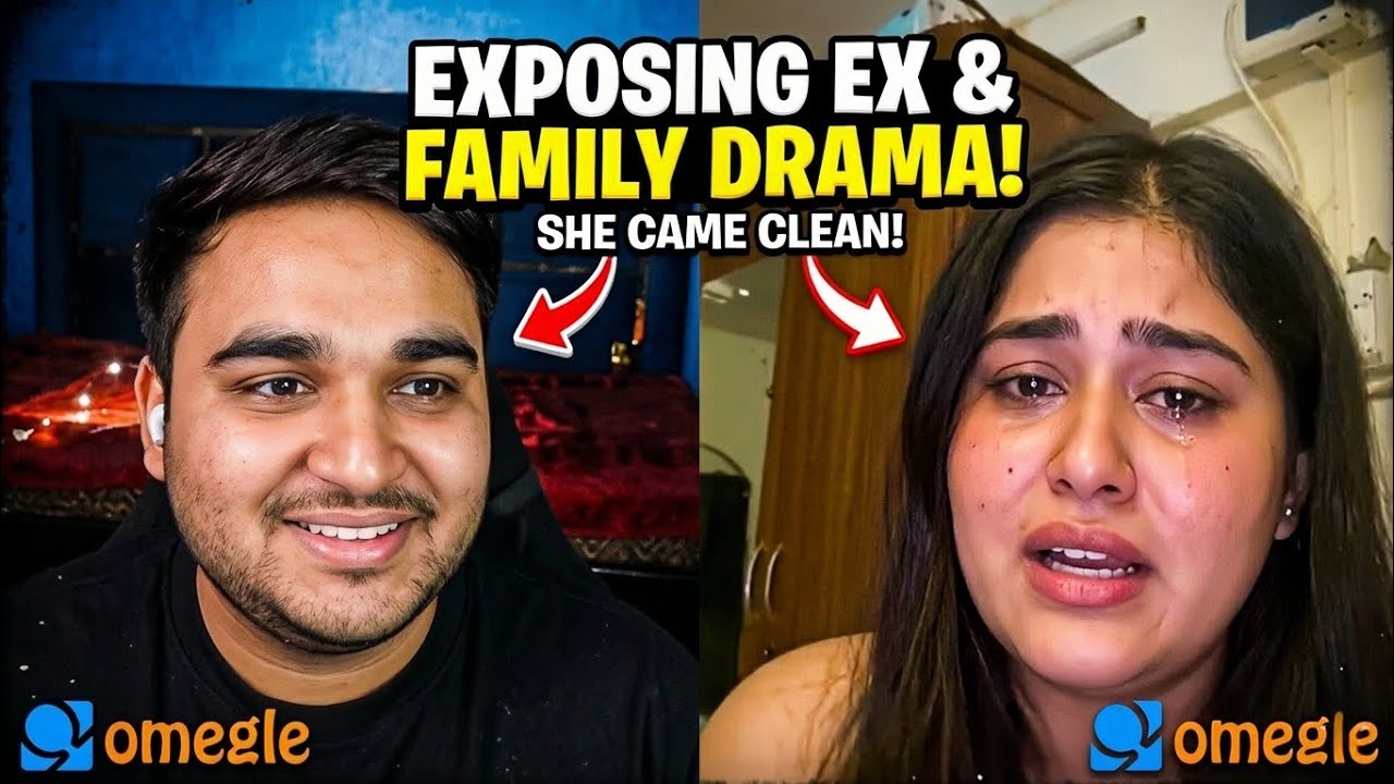 She Exposed😱 All Her Past Relationship & Family Drama On Omegle @darpan_is_live 