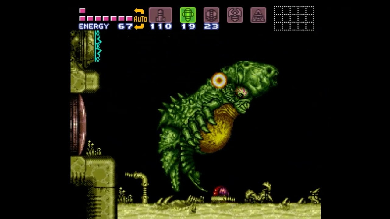 Super Metroid - Draygon Boss Fight