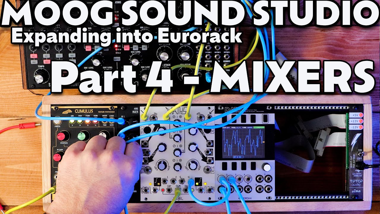 Adding Mixers | Make Noise Maths | AI Synthesis | Expanding The Sound Studio | Part 4