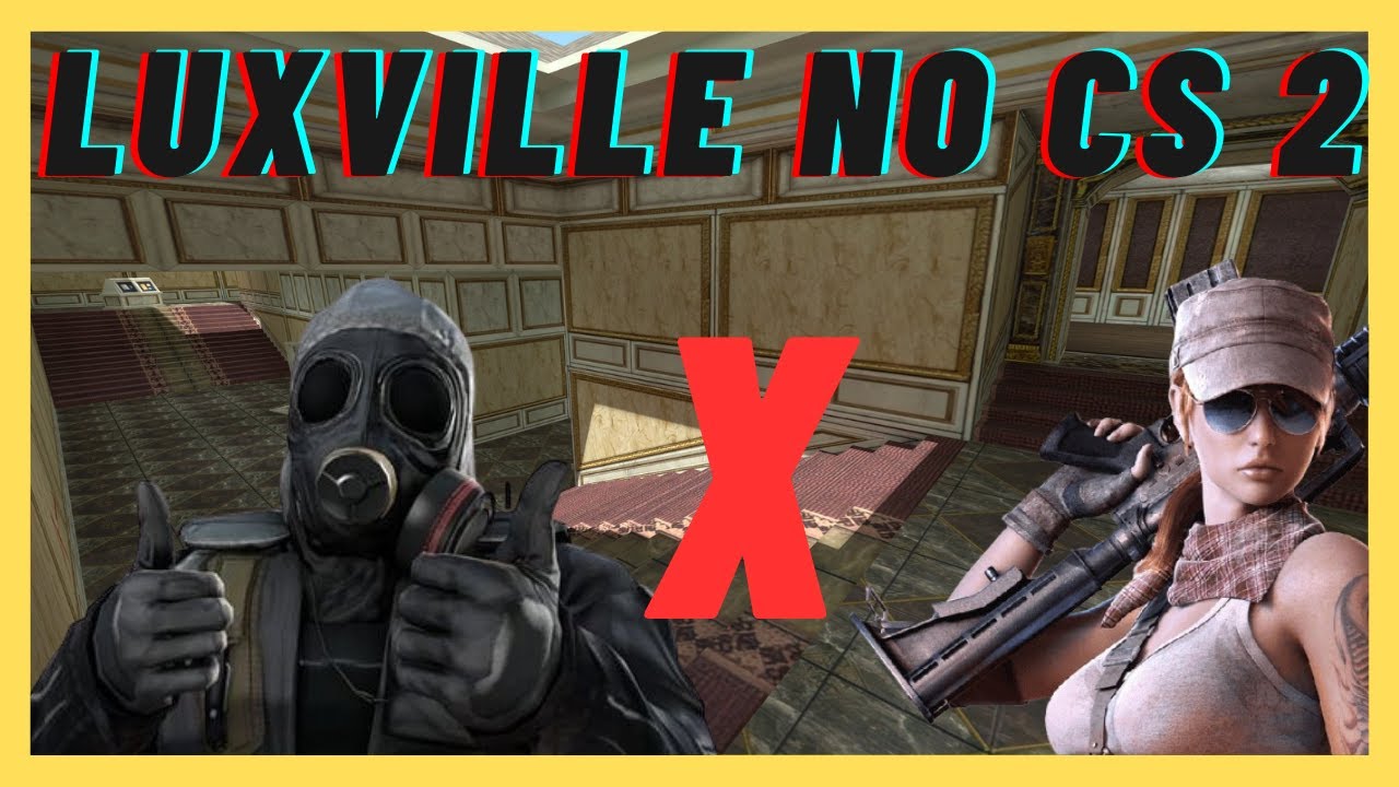 LUXVILLE no CS  2 : O Mapa do Point Blank Chegou no CSGO 2 com TUDO!