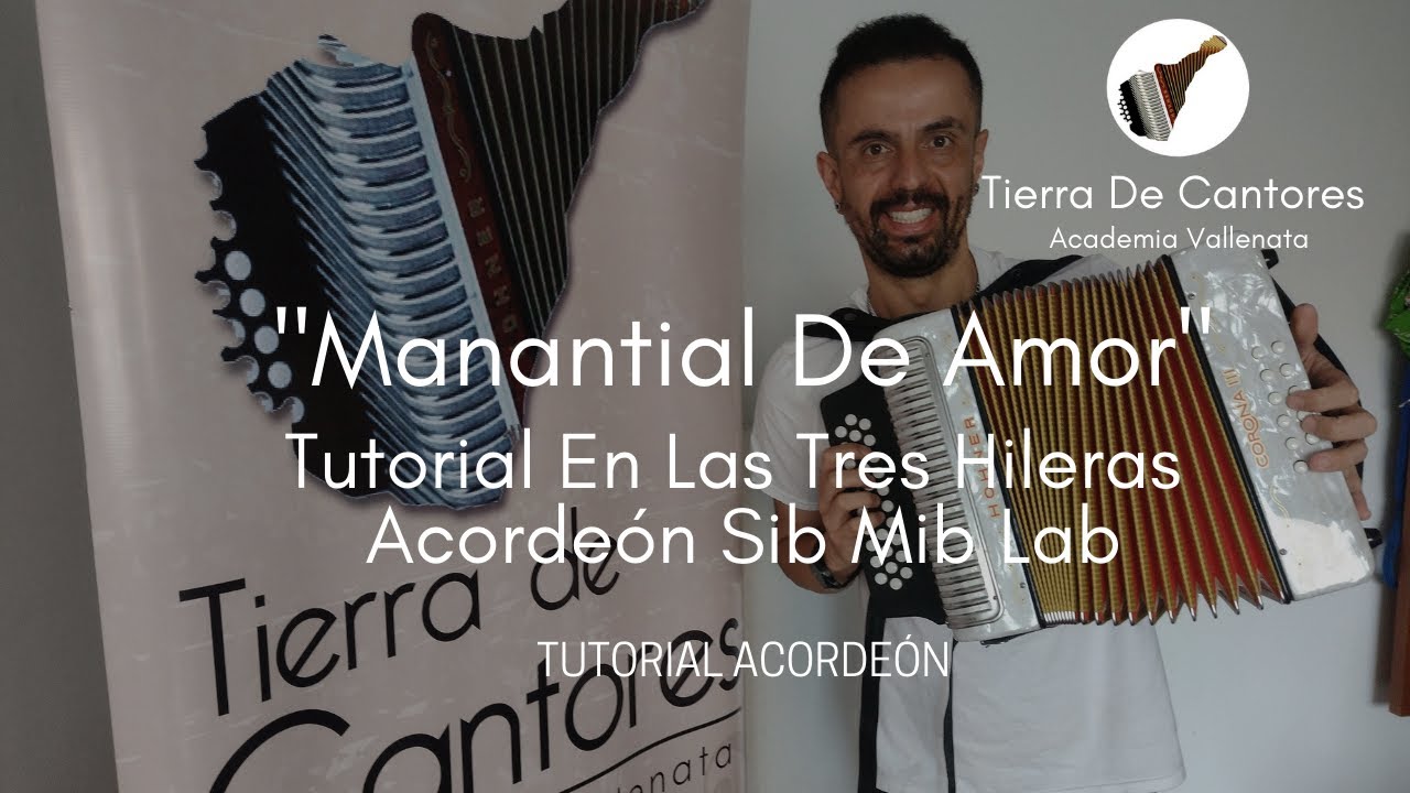 MANANTIAL DE AMOR - Tutorial En Las 3 Hileras - Academia TDC