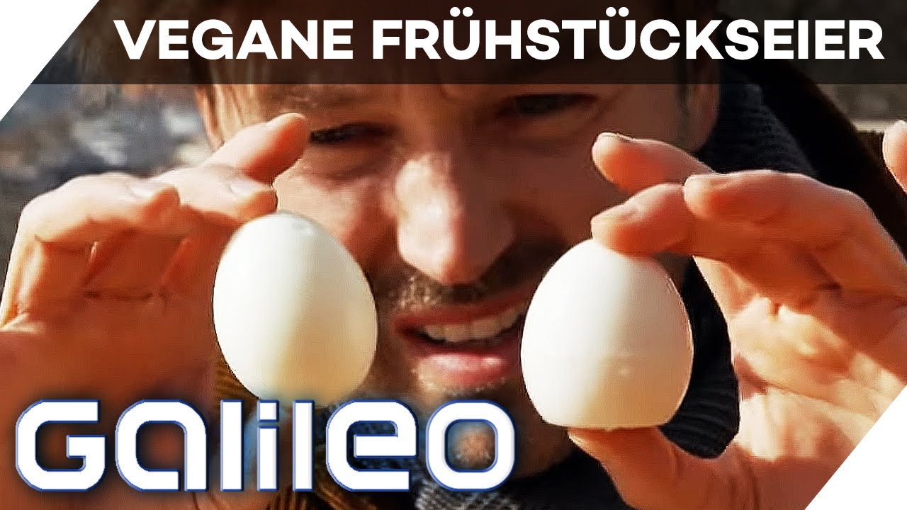 Zum Verwechseln &auml;hnlich! So werden vegane Fr&uuml;hst&uuml;ckseier hergestellt | Galileo | ProSieben