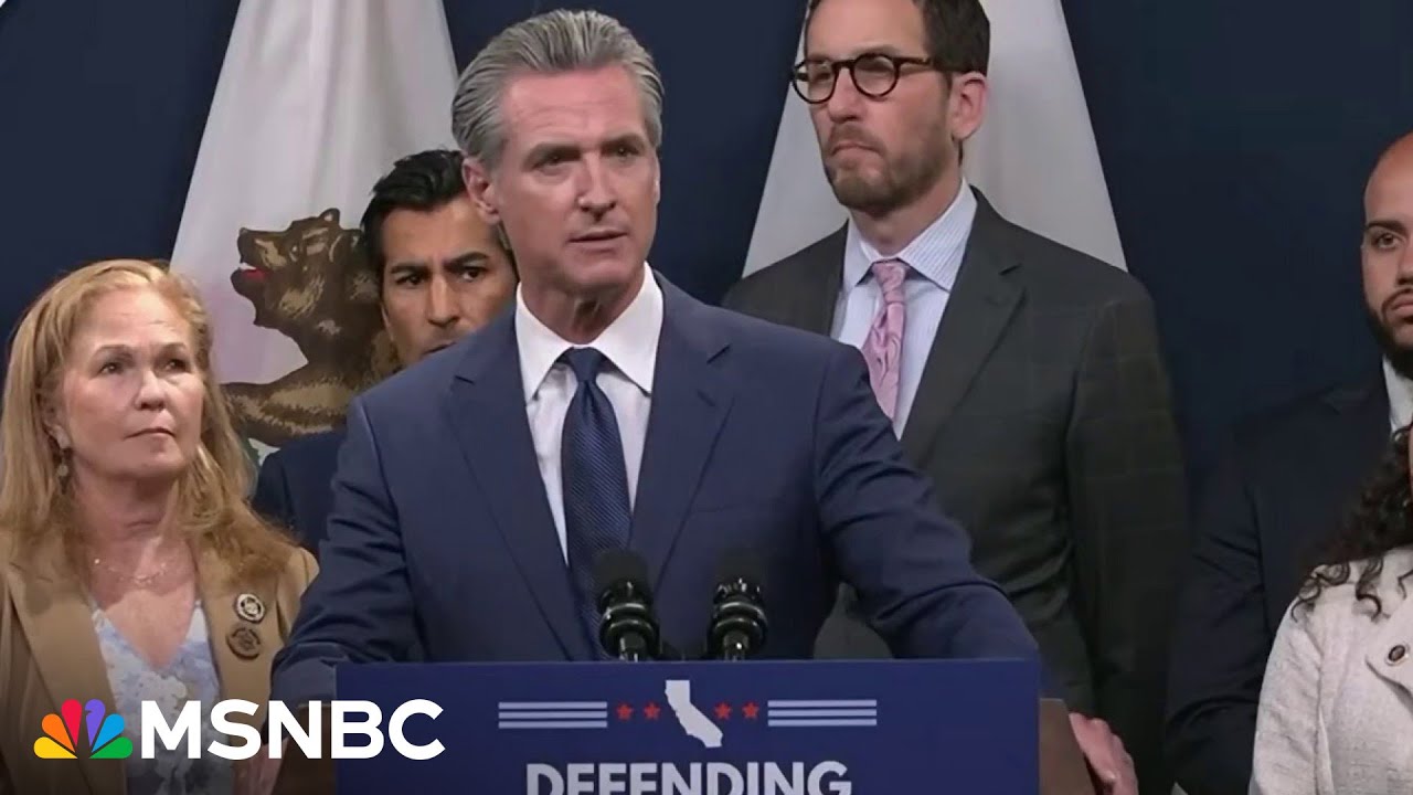 CA Gov. Gavin Newsom signs redistricting plan