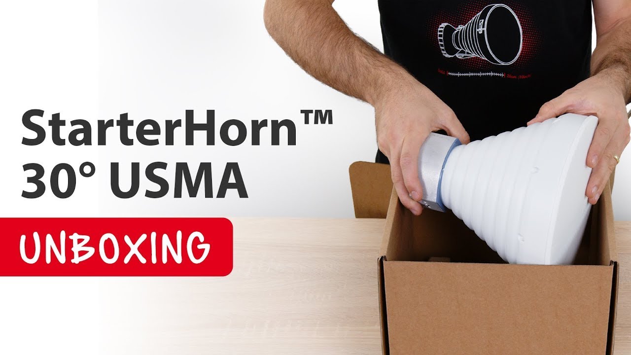 RF elements&reg; StarterHorn&trade; 30&deg; USMA Unboxing