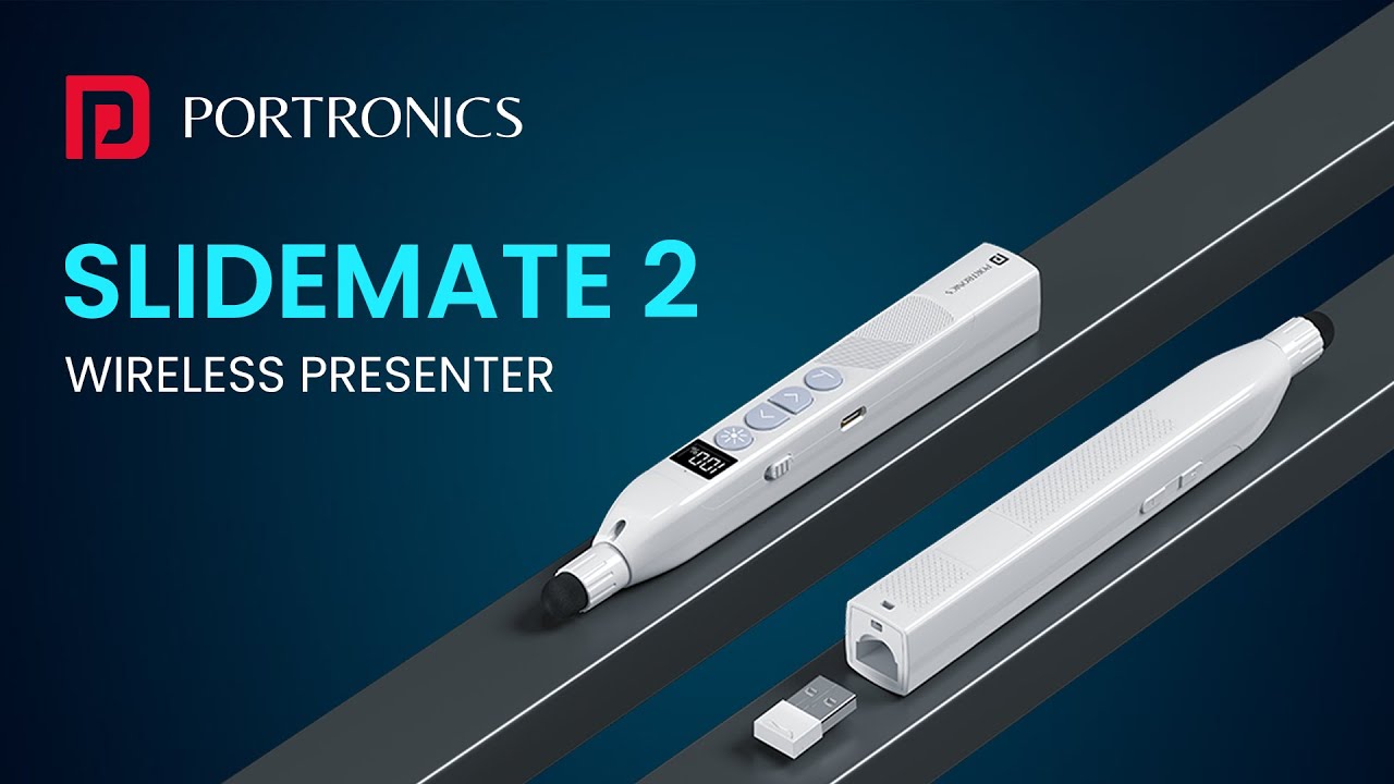 This Wireless Presenter Changes the Way You Present! 🔥 | Portronics SlideMate 2