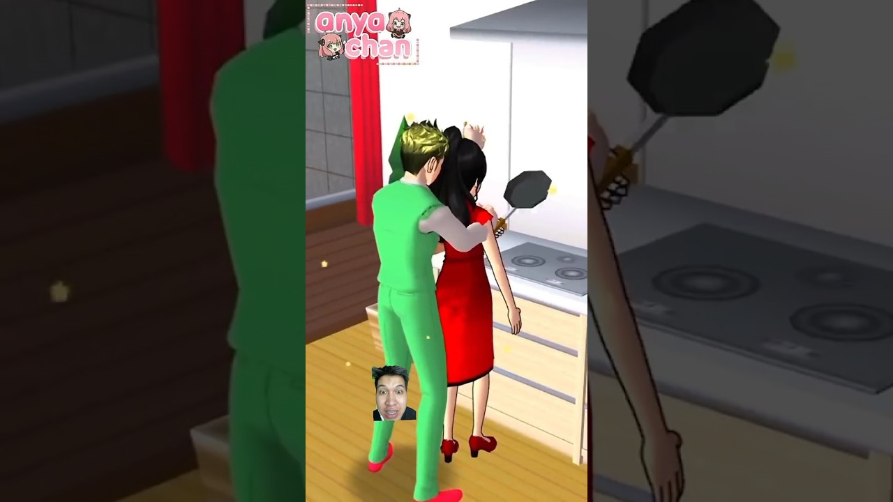 Jadi yang dicium tadi siapa ? #sakuraschoolsimulator #roblox #games #shorts