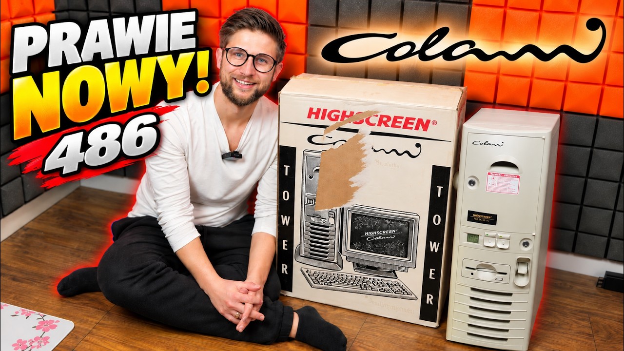 New Old Computer 486💾💾 Highscreen Colani #retro #unboxing