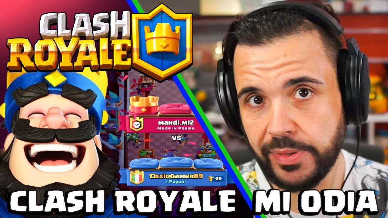 mi sta Odiando e si vede! - CLASH ROYALE
